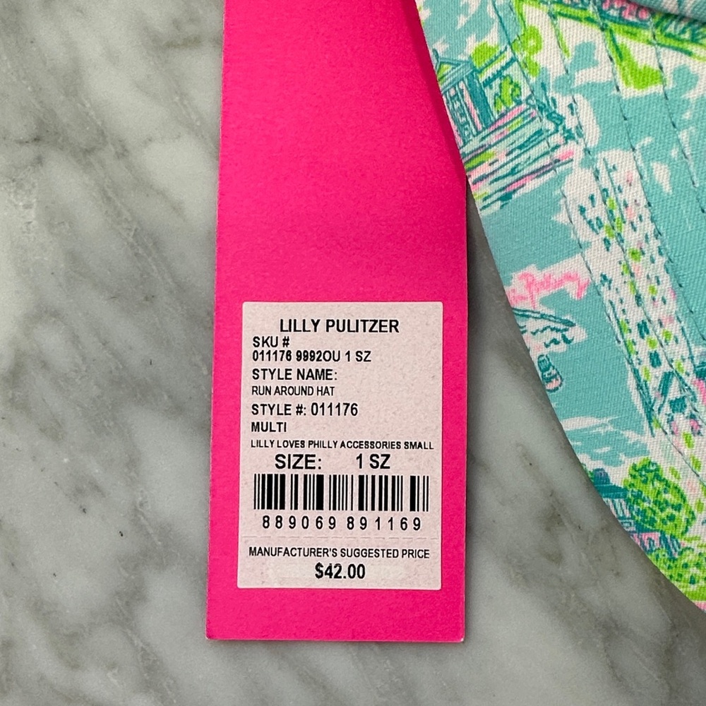 Lilly Pulitzer Loves Philly Run Around Hat - Picture 2 of 8